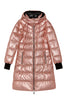 pink down coat